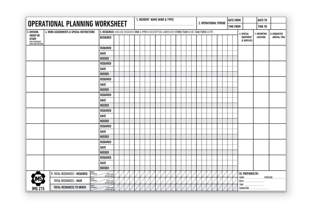 Incident Management System (IMS or ICS) Toolkit (FREE Download)
